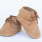 CHAYTON - Fringe Lace-Up Oxford - Chestnut