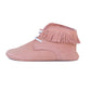 CHAYTON - Fringe Lace-Up Oxford - Misty Rose