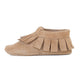 DAKOTA - Fringe Stretch Moccasin - Mustard